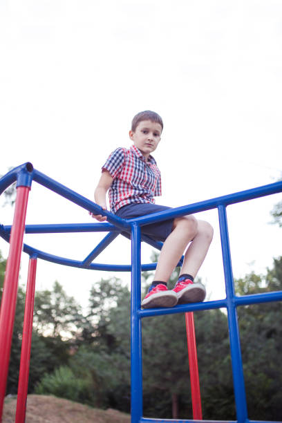 istock Happy Boy at the Playground 844265072