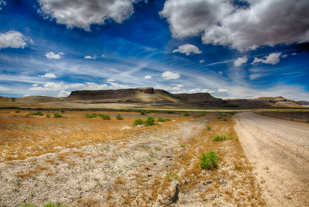A landscape of the Birhorn Mountains in Wyoming.