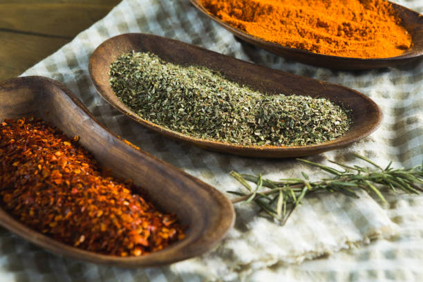 istock Various type of spice powder and herbs 844290504