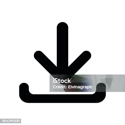 istock download icon isolated vector 844294300