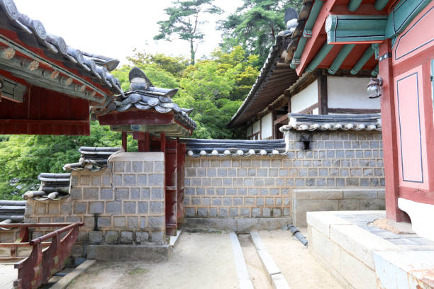 istock Inside view of Korean traditional house (Dosanseowon, Andong, Gyeongsangbuk-do) 844323226
