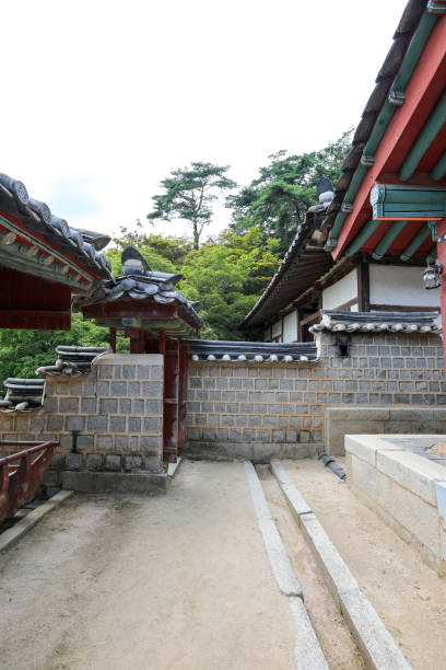 istock Inside view of Korean traditional house (Dosanseowon, Andong, Gyeongsangbuk-do) 844323260