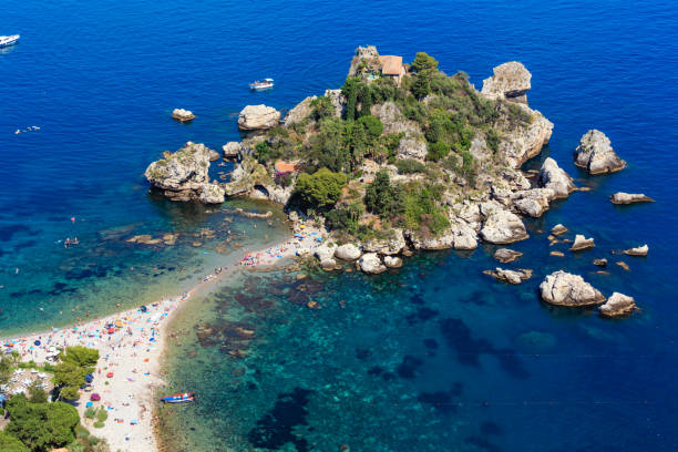 istock Taormina Isola Bella islet, Sicily 844332830