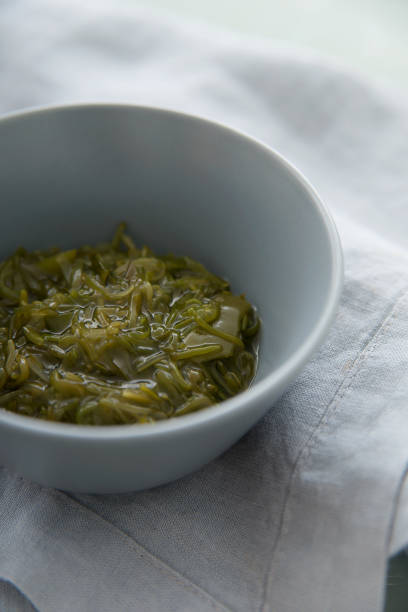 istock Mekabu (a type of tender wakame seaweed)Mekabu (a type of tender wakame seaweed)Mekabu (a type of tender wakame seaweed) 844334936