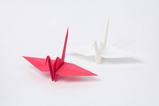 istock Paper Bird, Origami Crane 844337574