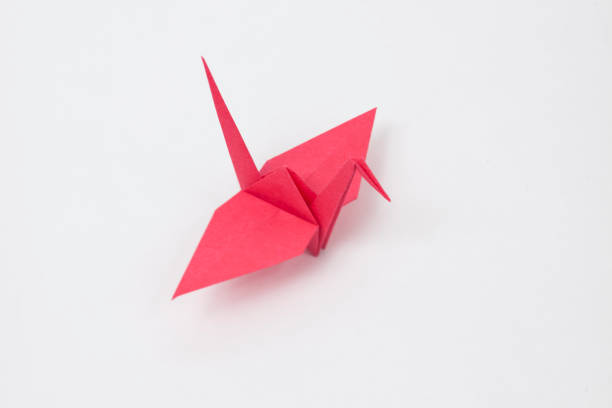 istock Paper Bird, Origami Crane 844337598