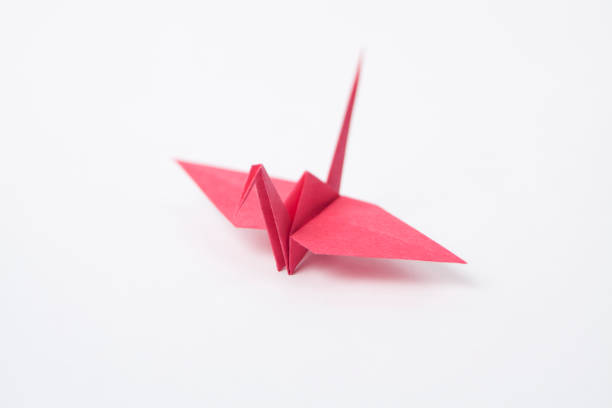 istock Paper Bird, Origami Crane 844337632
