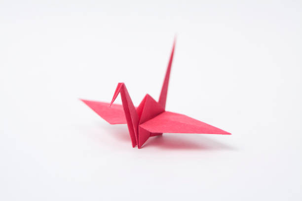 istock Paper Bird, Origami Crane 844337678