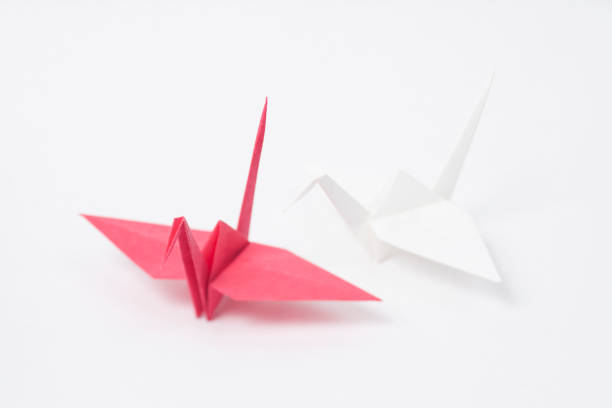 istock Paper Bird, Origami Crane 844337716