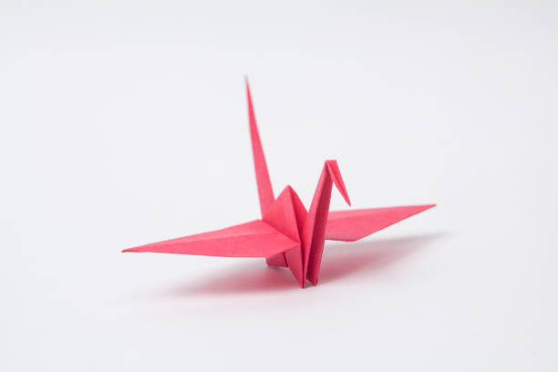 istock Paper Bird, Origami Crane 844337738
