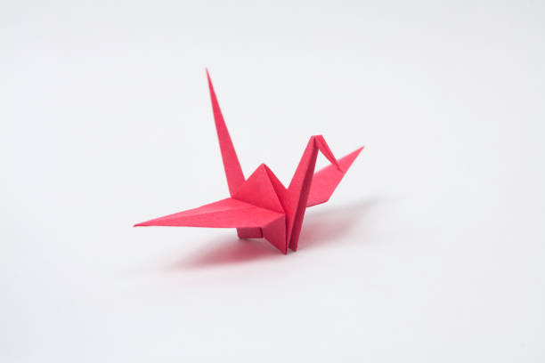 istock Paper Bird, Origami Crane 844337804