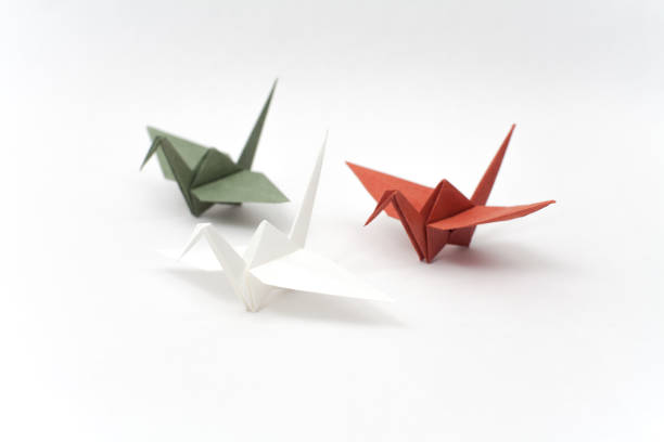istock Origami, Paper Bird 844337940