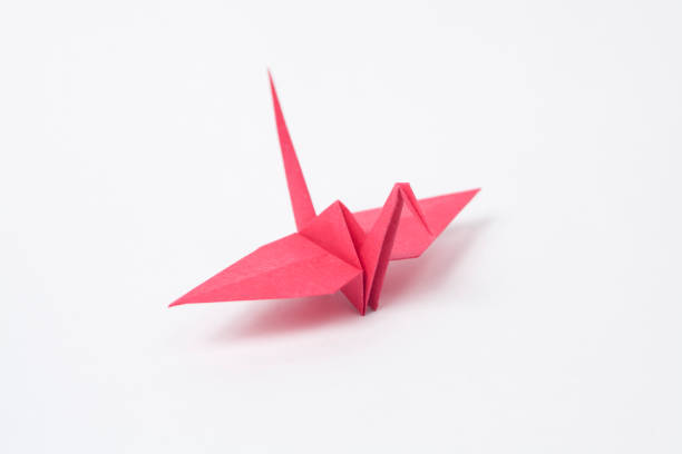 istock Paper Bird, Origami Crane 844338056