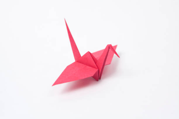 istock Paper Bird, Origami Crane 844338066