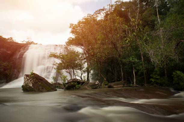 istock Waterfall 7 color in Bung Kan 844345462