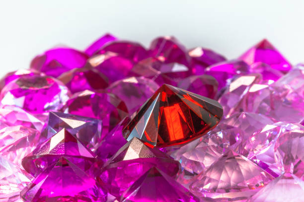 istock colorful gems on white background 844346430