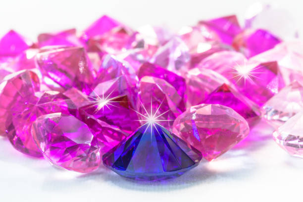 istock colorful gems on white background 844346770