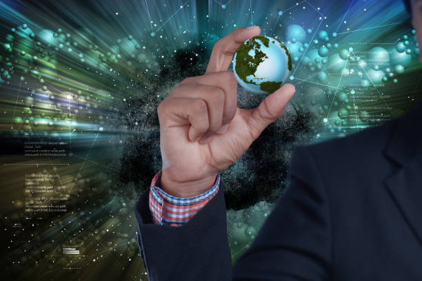 istock businessman hand showing digital planet 844349772
