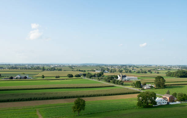 istock Aerial View of Farmland 844353788