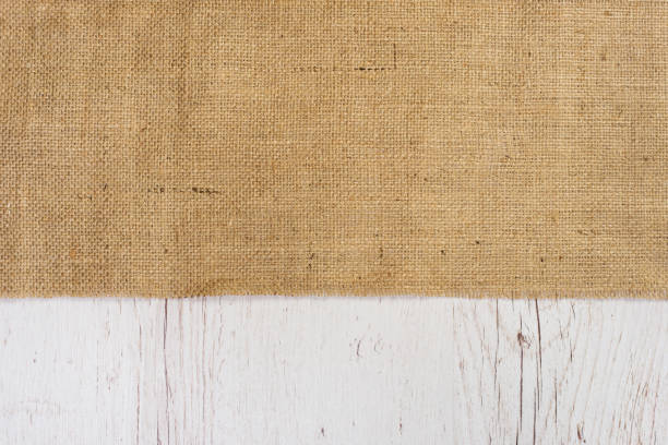istock Burlap and wooden 844361046