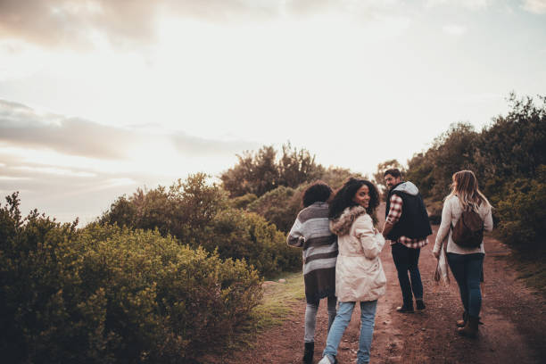 istock Friends hiking in nature 844363574
