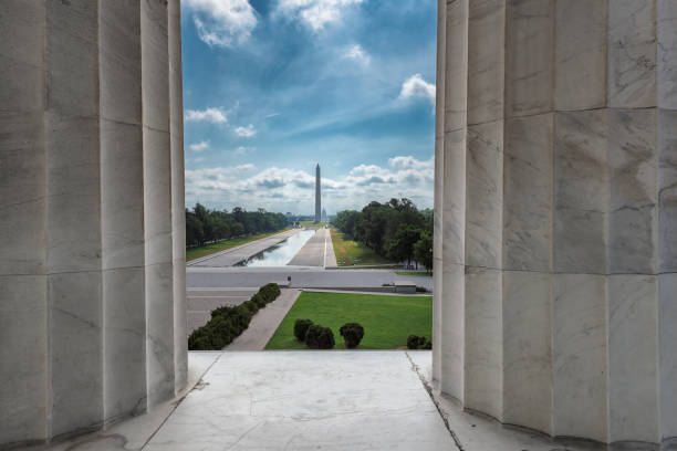 istock Washington Monument from the Lincoln Memorial 844364864
