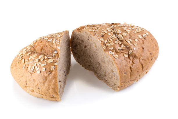 istock freshly baked bread isolated on white background 844367786