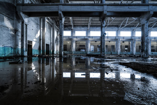 istock old factory buildings destroyed 844368408