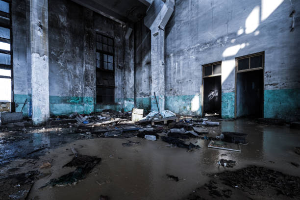 istock old factory buildings destroyed 844371266