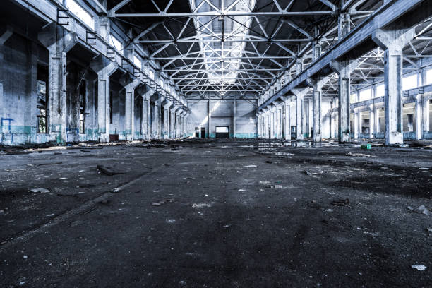 istock old factory buildings destroyed 844377760