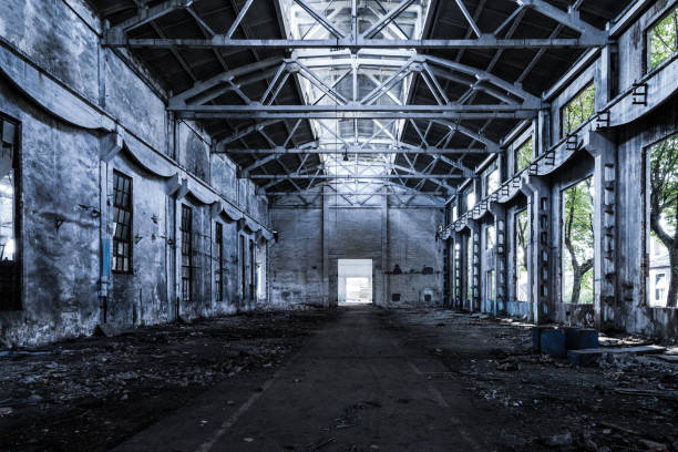 istock old factory buildings destroyed 844385502