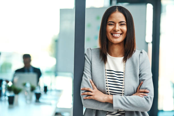 istock Facing the journey towards success with confidence 844386100