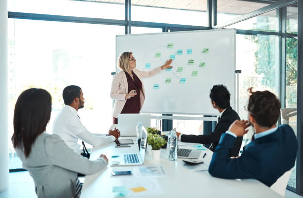 istock Putting their great big plans into place 844386156