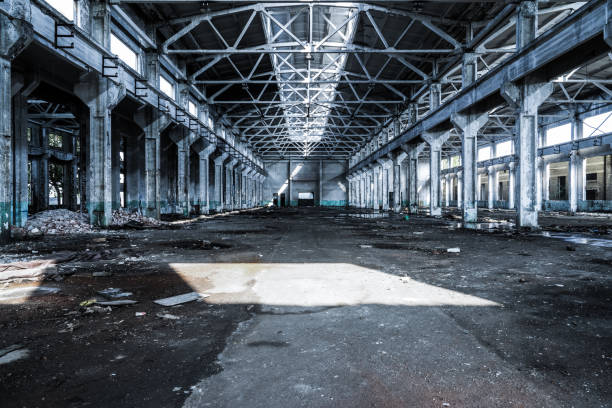 istock old factory buildings destroyed 844390022