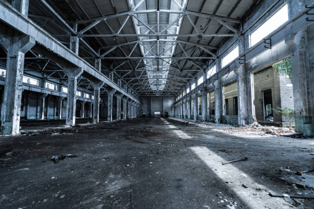 istock old factory buildings destroyed 844405846