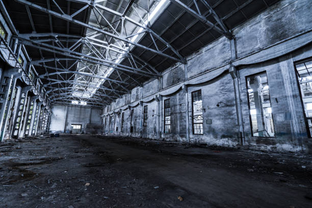 istock old factory buildings destroyed 844410312