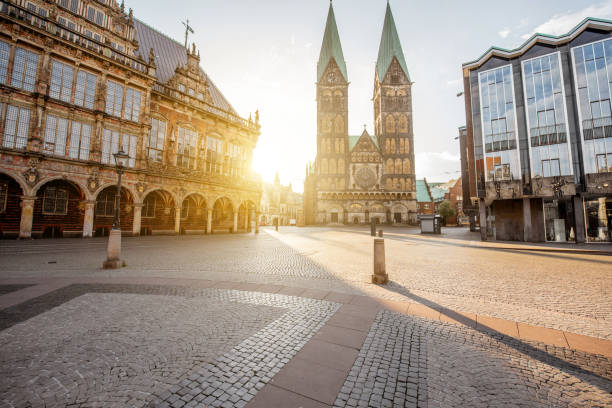 istock Bremen city in Germany 844424144
