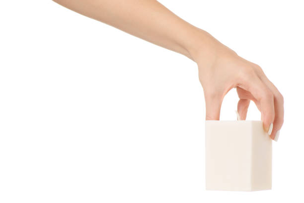 istock Female hand holding a white candle 844424412