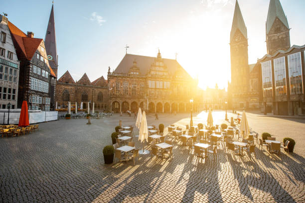 istock Bremen city in Germany 844424878