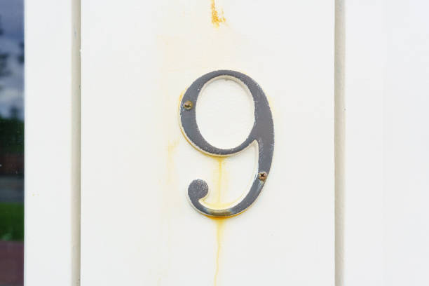 Number 9 House number nine hook of holland stock pictures, royalty-free photos & images