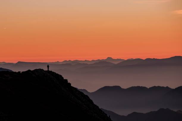 istock Mountain of sunrise 844425842