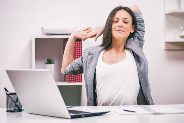 istock Businesswoman in office 844431678