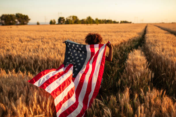 istock Proud of her country 844431726