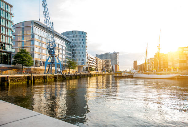 istock Hamburg city in Germany 844432036