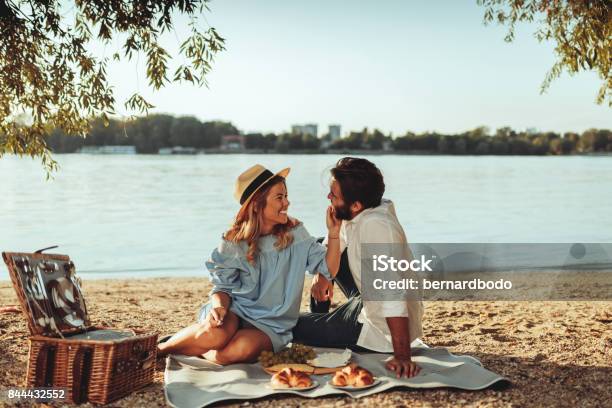 Our Time Together Is Always The Best Time Stock Photo - Download Image Now - Picnic, Couple - Relationship, Romance