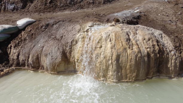 istock Landscape of hot spring in Santiago, Chile 844436660