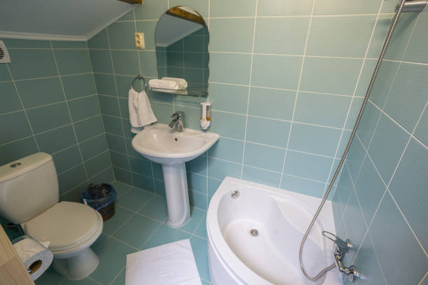 istock toilet, bathroom, shower 844437370