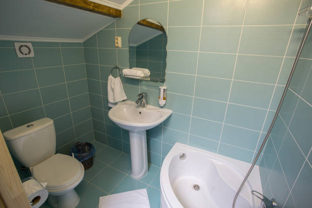 istock toilet, bathroom, shower 844437404