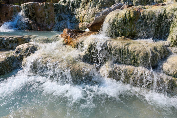 istock Natural spa Saturnia thermal baths, Italy 844444306