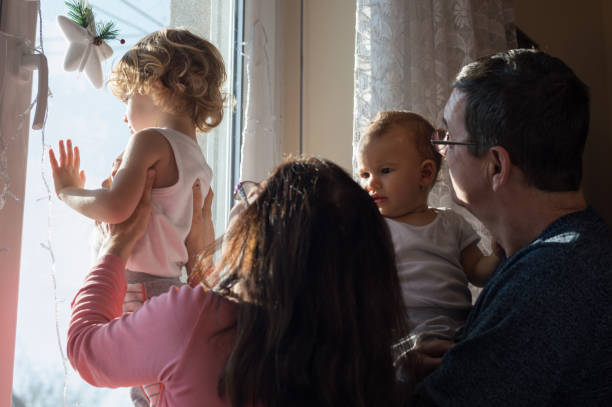 istock Family celebration at home 844447700